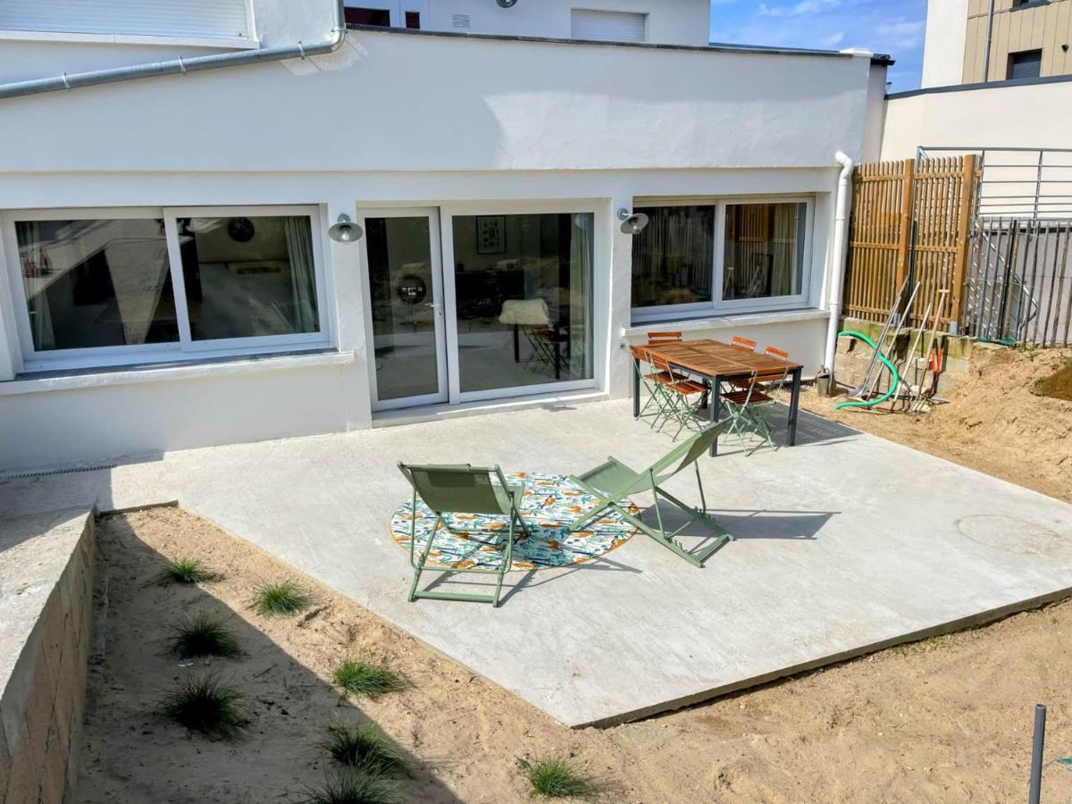 Le Beachhaus - Appartement Avec Jardin A 100M De La Mer Cucq Exterior photo